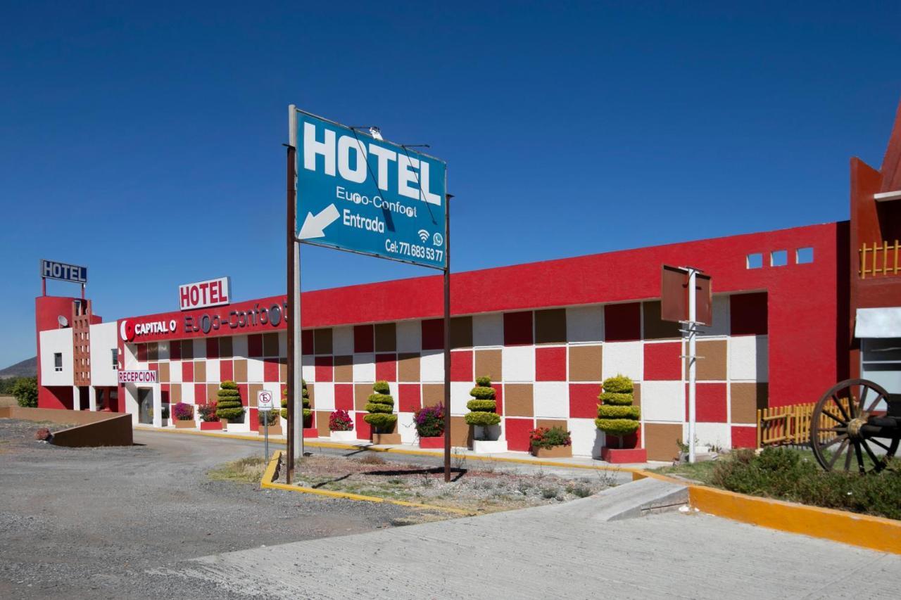 Capital O Hotel Euro Confort Pachuca de Soto Exterior foto