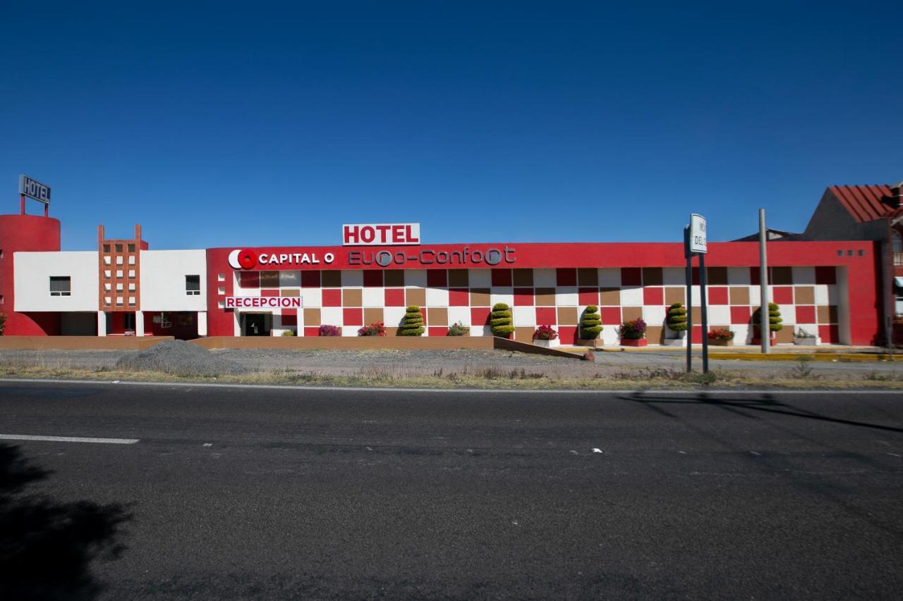 Capital O Hotel Euro Confort Pachuca de Soto Exterior foto